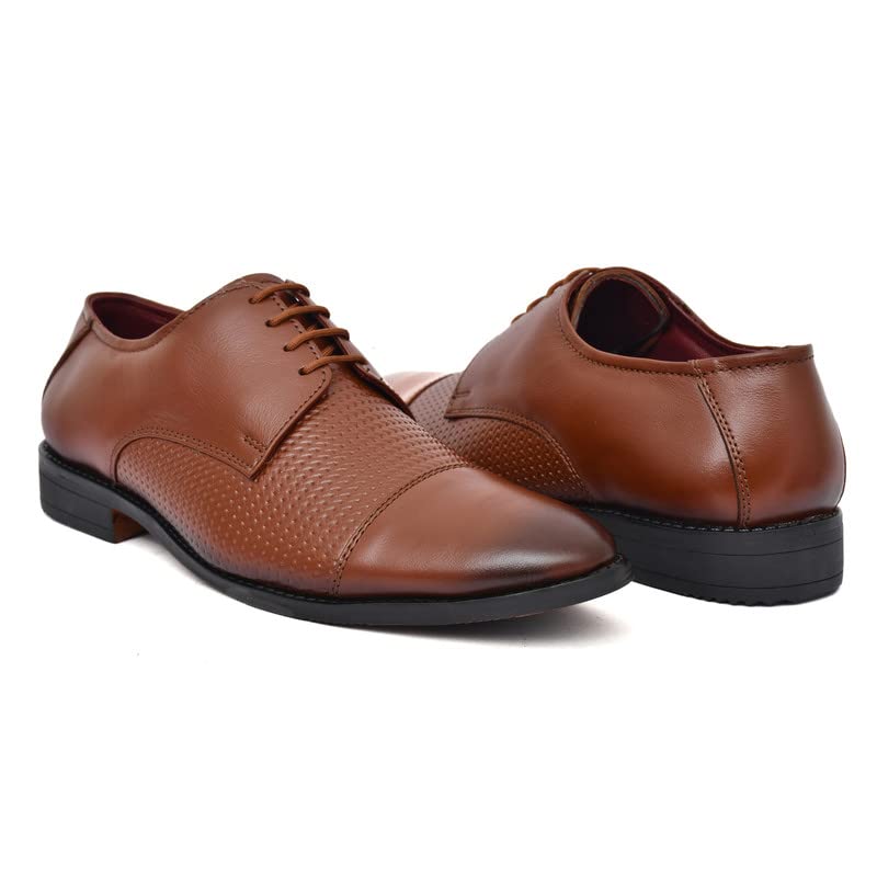Image of ARAMISH Men's Leather Formal Derby Shoe (UK 5 to UK 10)