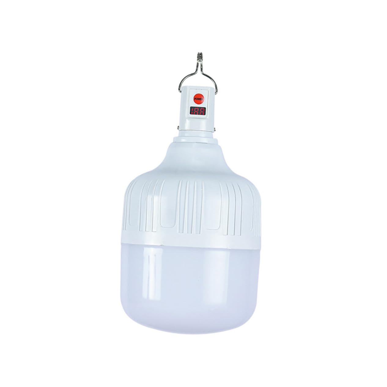 SUPVOX 100w Lámpara De Camping Led Recargable Con Gancho Metálico Luz De Emergencia Portátil Para Senderismo Pesca y Tiendas De Campaña