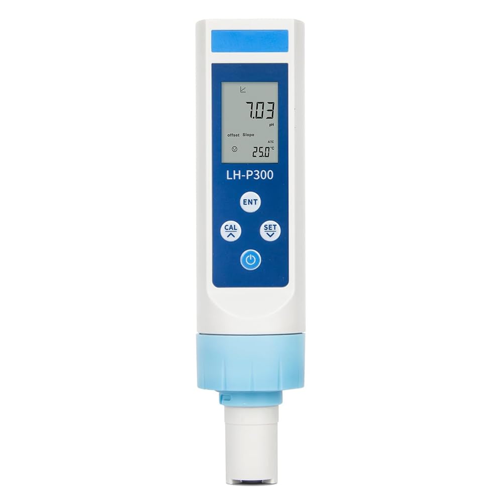 Aundhegrtt As Shown Digital Ph Pen Tester For Water Pool Aquaculture Cosmetics 0-14 Range Ip65 Waterproof