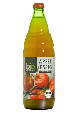 biozentrale Vinagre de sidra de manzana natural con 5% de ácido orgánico vegano, 750 g