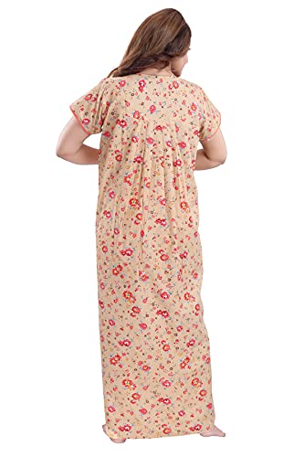 Soulemo-Womens-Cotton-Paisley-Maxi-Nighty