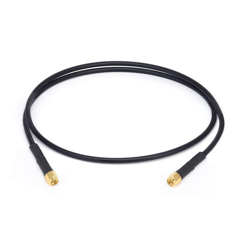 RF Cable Assembly, SMA Male to SMA Male, RG223 Flexible Coax, DC-3GHz (2000 mm)