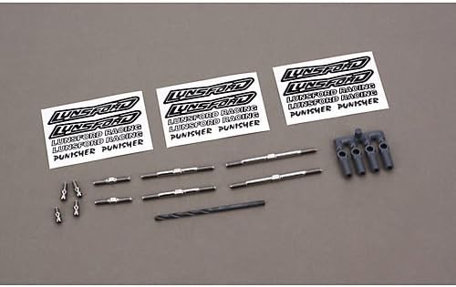 LUNSFORD RACING 12200 Super Duty Titanium Turnbuckle Kit SCRT10