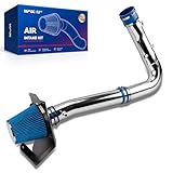 KAX Cold Air Intake Kit Compatible with 2011-2016 Dodge Charger 3.6L, 2012-2016 Dodge Challenger 3.6L, Blue, Cold Air Intake With Heat Shield