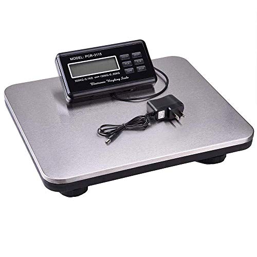 Báscula electrónica postal digital 660 lbs con plataforma acero miniatura 3