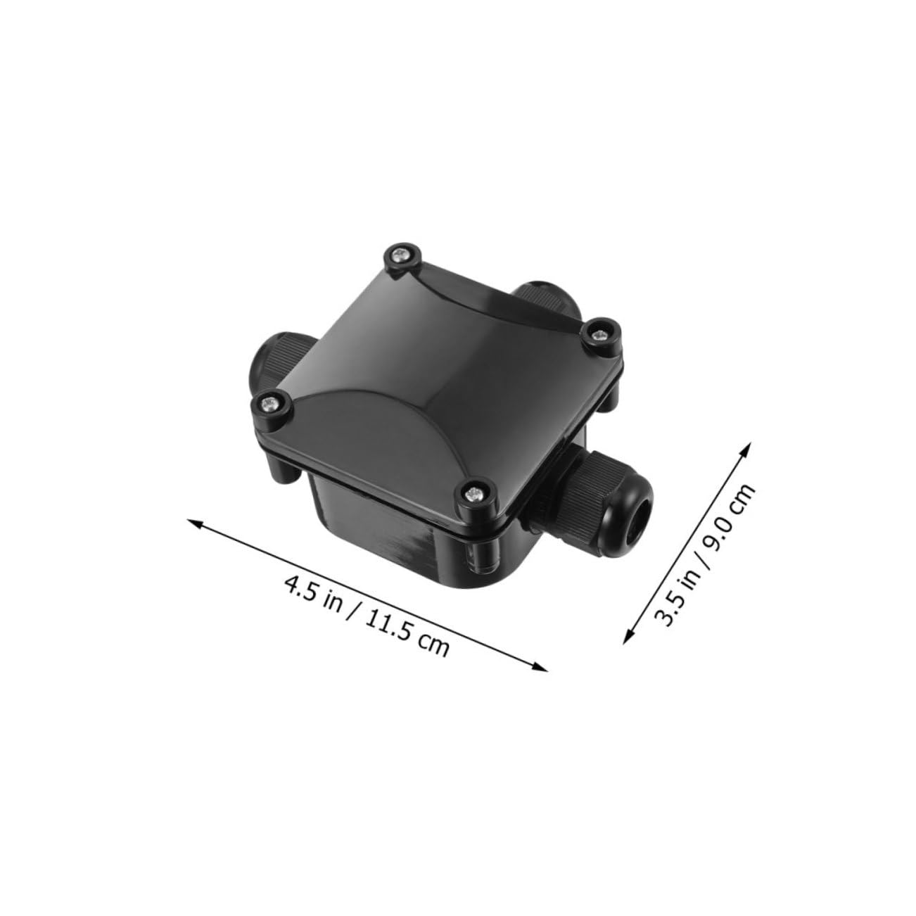 MAGICLULU 3 Set Elettrica Da Esterno Giunzione Stagna Vie Per Impianti Elettrici Accessori Per Illuminazione Da Giardino E Strada Connettori Impermeabili Per Mm² 2 Pezzi*3