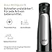 Braun MultiQuick 7 - Stabmixer mit SplashControl-Technologie, ActiveBlade System, Präzise Geschwindigkeitsregelung, 1,5L Küchenmixer, Zerkleinerer, Schneebesen, 600 ml Becher, 1000W, Schwarz (MQ7087X)