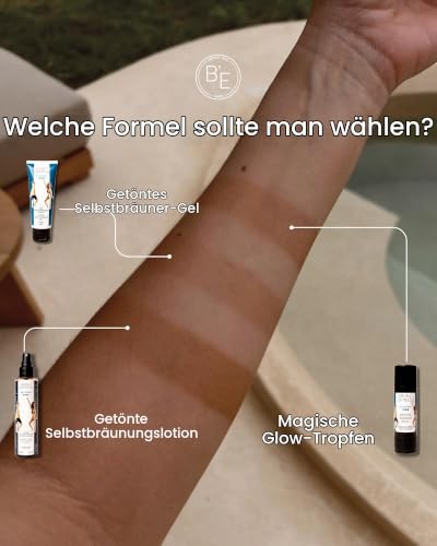 BRONZ EXPRESS | Selbstbräuner Gesicht und Körper Getönte | Lotion Natürliches Ergebnis | 150 Milliliter | Natürliche Bräune… – Ansicht 4