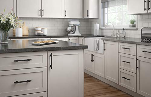 Franklin Brass Square Bar Adjustable Cabinet Pull, 1-3/8" To 6-5/16" (35-160Mm), 5-Pack, Matte Black P44368-Fb-B #TOP3