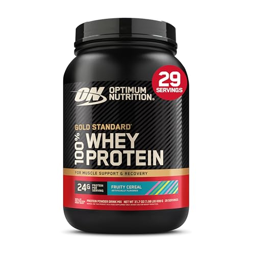 Optimum Nutrition 100% Whey Protein Gold Standard (32 oz) Fruity Cereal Flavor (32 oz)