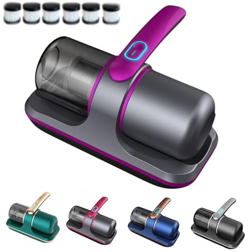 Aspirapolvere da letto, strumento portatile senza fili per la rimozione degli acari per la pulizia profonda della casa, detergente per materassi a basso rumore