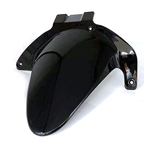 Image of Motorcycle Rear Fender Mudguard for CBR600RR CBR 600RR CBR 600 RR 2007 2008 2009 2010 2011 2012, Rear Mud Guard Splash Protector, Reduces Water & Road Spray (Black)