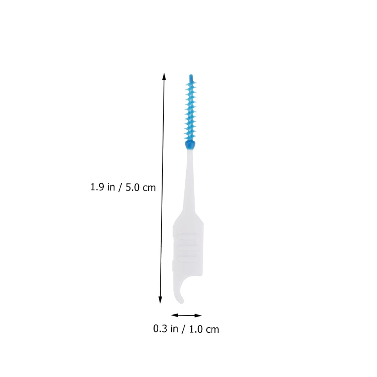 Didiseaon 800 Piezas cepillo interdental herramienta de masaje herramienta de limpieza de limpieza bucal halitosis palillo de hilo limpiadores de huecos de