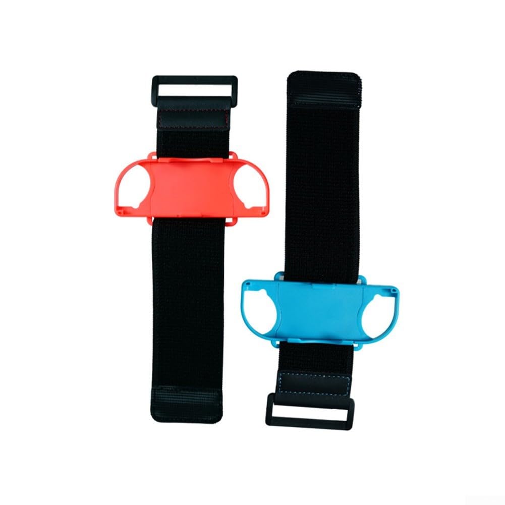 Switch Dance, confezione da 2 braccialetti per Zumba Burn It Up e Ring Fit Adventure Games, accessorio regolabile per fitness e gaming per un monitoraggio accurato del movimento, adatto per adulti e