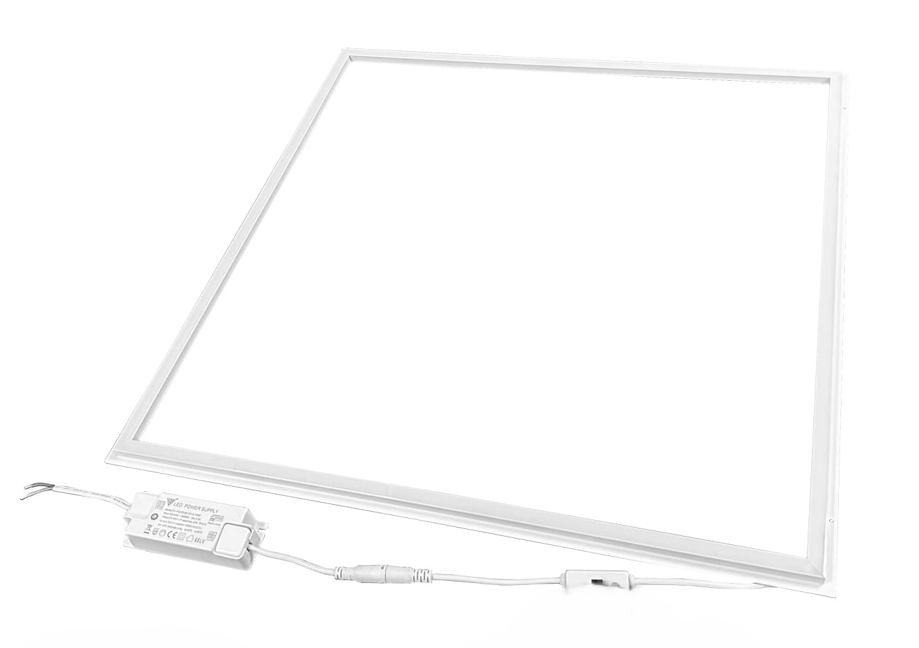 Cadre Panneau Led 600X600 40W 4000Lm Cct 3000K 4000K 6000K Ip20 Solution Éclairage Professionnelle Haute Efficacité Design Moderne Qualité