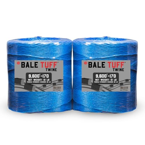 Bale Tuff Baling Twine 170x9600 UV Square Baler 2-Pack - Blue 1 Roll