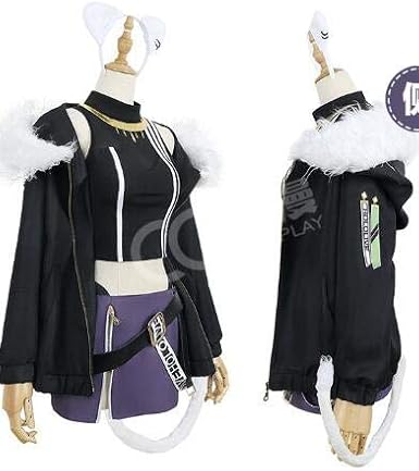 海外限定 高品質 新作 バーチャルyoutuber Vtuber ホロライブ5期生 獅白ぼたん コスプレ衣装 風 靴とウィッグ 別売り コミック アニメ ゲームキャラクター Kauneustalo Fi