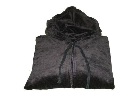 Plus Size Velour Zip UP Hoody Tracksuit TOP