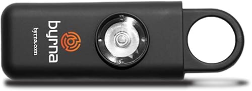 Miniatura 8 de Byrna Banshee - Alarma de seguridad personal  130 dB de grado militar de autodefensa de emergencia llavero dispositivo de sirena con luz