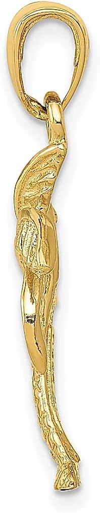 Miniatura 2 de Collar con dije de palmera de oro amarillo de 14 quilates joyería fina para mujer regalos para ella Oro amarillo Piedra