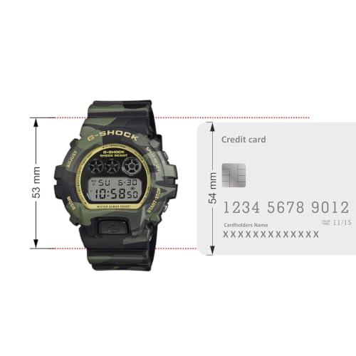 Image of Casio G-Shock DW-6900CMG-3DR Digital Black Watch Men (G1805)