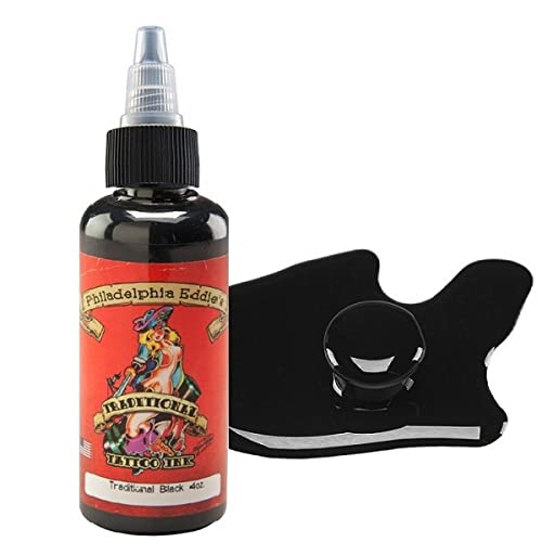 Amazon.com: Philadelphia Eddie's Tattoo Ink - Traditional Black 1 Oz ...