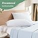 Dreamood Cooling Pillows Queen Size Set of 2 with Extra Stuffing 100% Shredded Memory Foam Pillows with Washable Cover for Side Back Stomach Sleeper Hypoallergenic