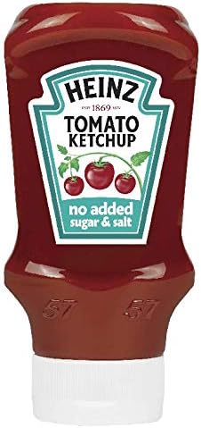Heinz Tomato Ketchup No Added Sugar & Salt, 400 ml
