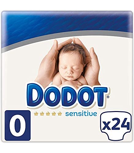 Dodot Sensitive Recién Nacido Talla 0 24 uds.