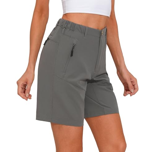 Image of Little Donkey Andy Women's Quick Dry Lightweight Stretch Shorts Outdoor Short Active Hiking Golf