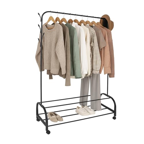 Perchero móvil Relaxdays HxBxT: 160 x