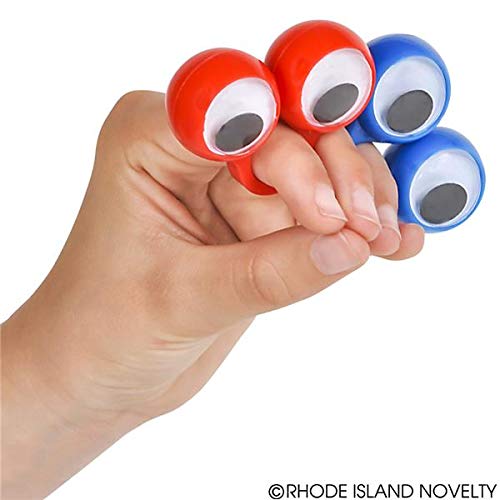 Large Eye Finger Puppets (12/Pack) Novelty #TOP1
