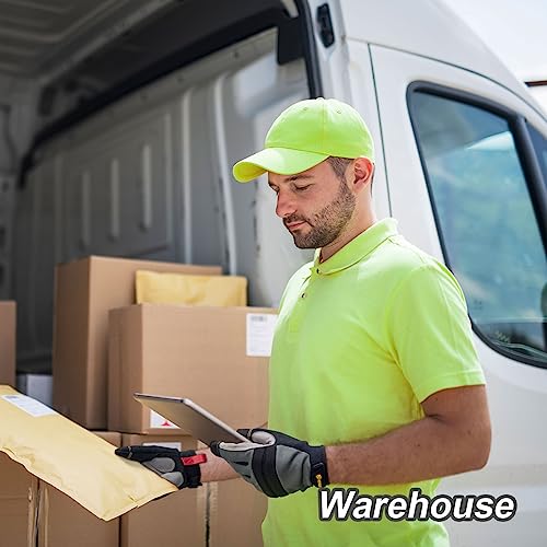 Kaygo Work Gloves For Men, Kg125M Mechanic Utility Work Gloves For All Purpose, Excellent Grip, Heavy Duty, Improved Dexterity, Touch Screen, Large #TOP3