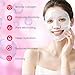 MIXAROLA Collagen Glow Up Mask 2.0, Bio Collagen Face Mask for Firming Skin, Deep Hydration, Wrinkle & Pore Reduction(4 Count (Pack of 1))