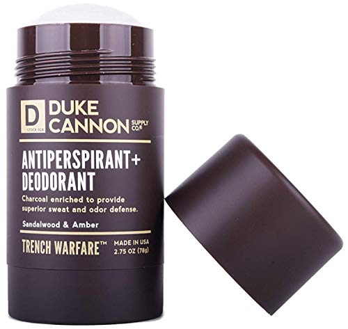 Duke Cannon Supply Co. Antiperspirant + Deodorant for Men, 2.75 Oz - Sandalwood & Amber (Pack of 3)