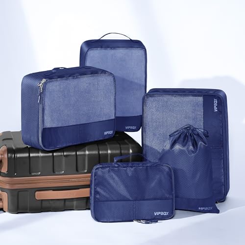 Luggage Sets 3 Piece Polycarbonate Ultra Durable and Travel Packing Organizers Lightweight Practical Travel Set, Classic Blue2