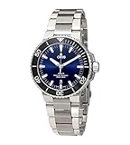 oris uhren gebraucht Band Material: Edelstahl, Band Farbe: Silber, Zifferblatt Farbe Blau