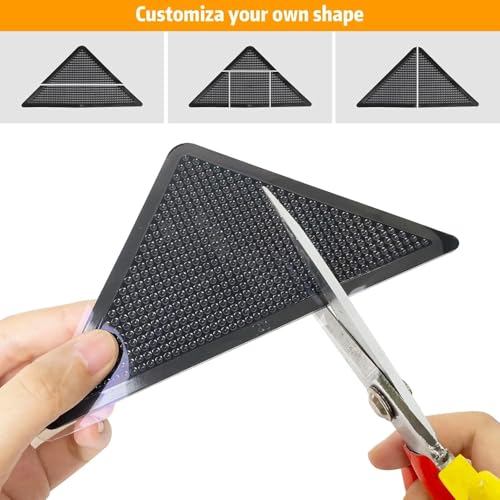 Image of ELEGAR Carpet Anti Skid Mat for Floor | Premium Non Slip Rug Gripper Pad Underlay Washable Reusable Anti Slip Mat for Carpet Yoga Mat | Rug Pad Protector for Wooden Floor