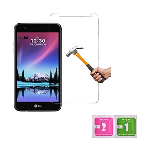 ino Schutzglas kompatibel mit Panzerglas LG K8 (2017) Panzerfolie Harte Schutzfolie Bildschirmschutzglas Folie Schutz Glasfolie [Electronics]