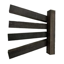 Exotic Wood Zone | Combo Pack of 5 Gaboon Ebony Pen Blanks | 5/8" x 5/8" x 4"