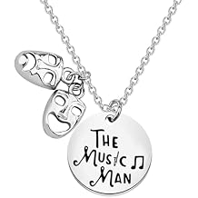 MAOFAED Musical Inspired Gift Musical Theatre Necklace Movie Fan Gift Theatre Lover Jewelry