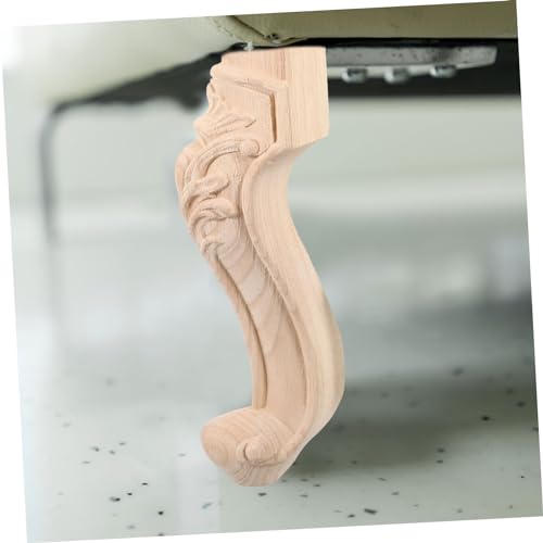 Patas para sofás y sillas en madera de caucho resistente para restauración de muebles 6