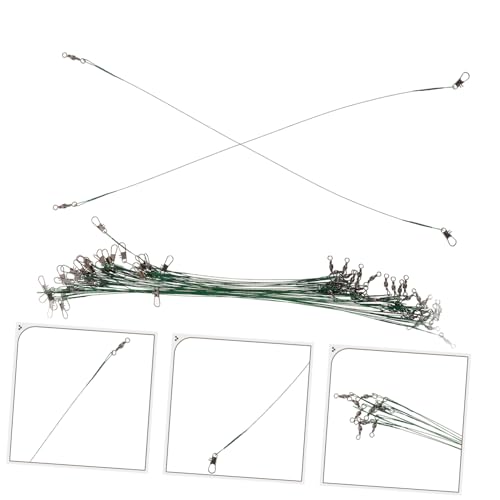 BESPORTBLE 40pcs Accesorios de Pesca en Acero miniatura 7