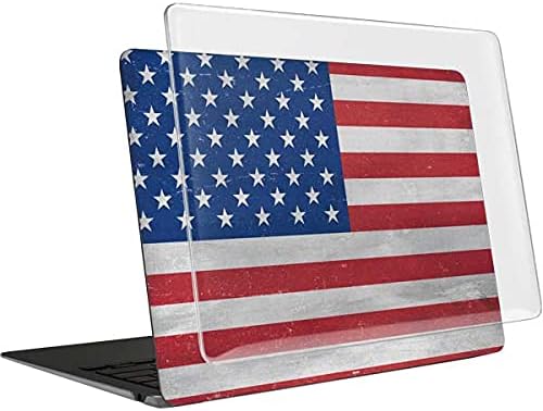 Skinit Case + Skin Compatible with MacBook Air 13in (2020) Originally Designed American Flag Distressed Design