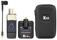 [2.4GHz Wireless]- This wireless system operates at 2.4GHz ism band for crystal clear broadcasting ensuring the integrity of your signal on stage [100ft Working Range]- Over 100 feet of range is perfect for live vocals, presentations, video productio...