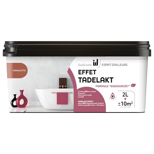 ID ENDUIT LISSE EFFET TADELAKT TERRACOTTA 2L PARIS
