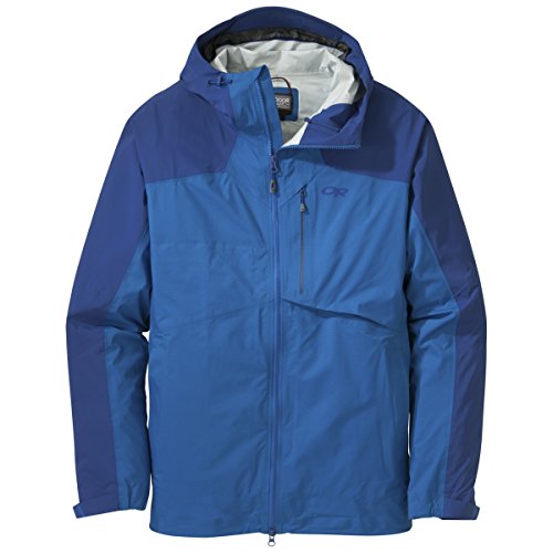 Outdoor Research Men's Bolin Jacket, Glacier/Baltic, Large