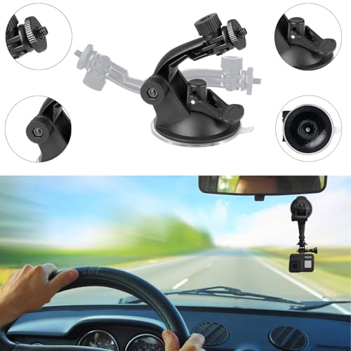 YEHOLDING 25-en-1 Accesorios para Gopro,Kit de Accesorios para cámara de acción para GoPro Hero 13 12 11 10 9 8 MAX 7 6 5 4 3 SJ4000 y Otras cámaras Deportivas - imagen 5