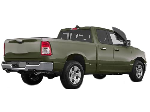 AUTOTEK Precut Window Tint Film Front Two Door Windows Film Cars Sun Blocking Protection Privacy Anti Shatter Glass 2 Ply Computer Cut Any Tint Shade for Ram 1500 Quad Cab 2019-2025