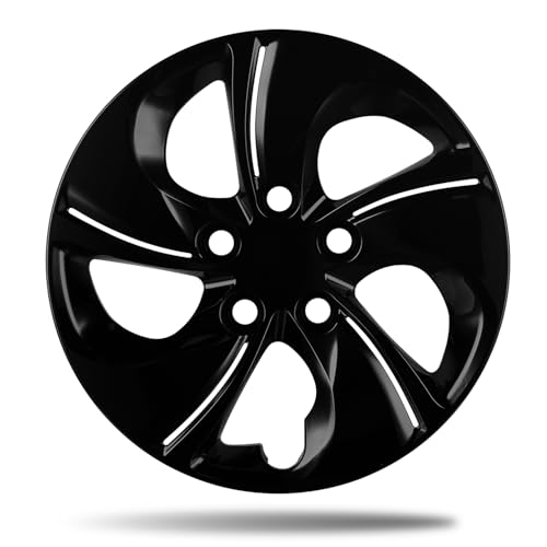 Paanlok 15 Inch ABS Wheel Covers for 2006-2011 & 2013-2015 Honda Civic, Bolt-On 15